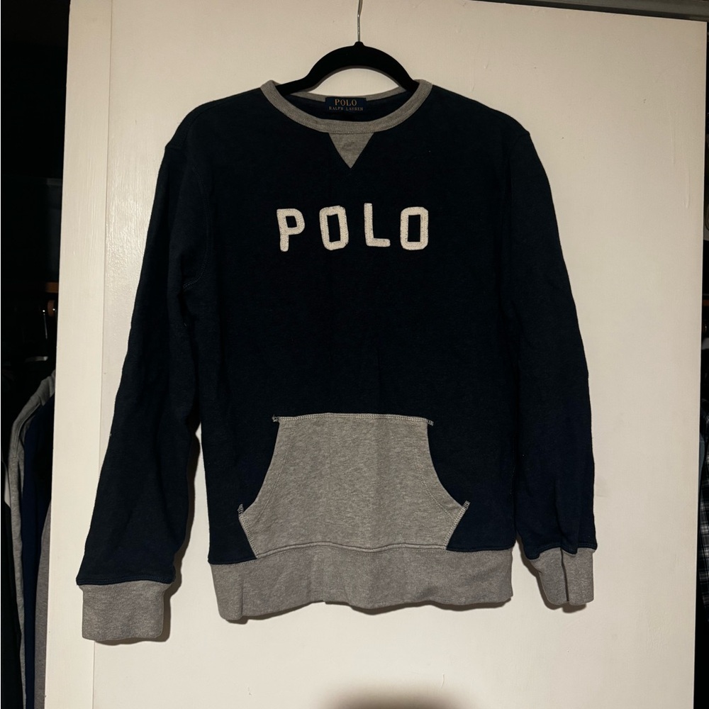 Boys Polo Ralph Lauren Crew Hoodie Size Large – Gently Used